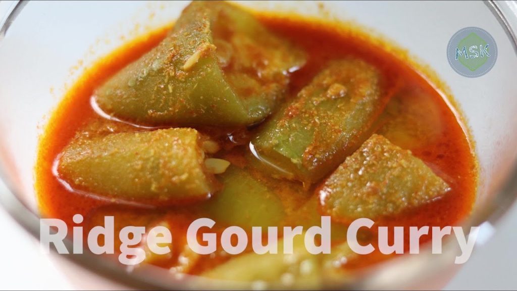 Cooking Ridge Gourd Curry, Missammas Kitchen, MSK Recipes